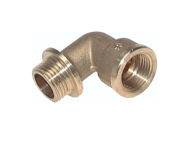 Kolano gwintowane 90°, GW/GZ 1 , 16 bar, mosiądz Kolano gwintowane 90°, GW/GZ 1 , 16 bar, mosiądz