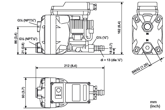 Automtyczny spust kondensatu UFM-D30, zasilanie: 230V Automtyczny spust kondensatu UFM-D30, zasilanie: 230V