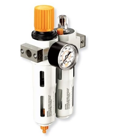 Blok przygotowania powietrza, G1/2″, filtroreduktor , smarownica Blok przygotowania powietrza, G1/2″, filtroreduktor , smarownica