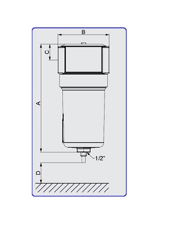 Filtr wstępny, 1um, przyłącze 1 1/2’’, ciśnienie max. 16bar, przepływ: 13,00m3/min Filtr wstępny, 1um, przyłącze 1 1/2’’, ciśnienie max. 16bar, przepływ: 13,00m3/min