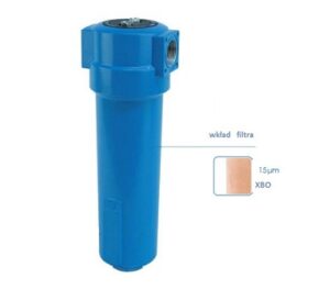 Filtr zgrubny 15um, przyłącze: 3/8’’, ciśnienie max. 16bar, przepływ: 1,00m3/min Filtr zgrubny 15um, przyłącze: 3/8’’, ciśnienie max. 16bar, przepływ: 1,00m3/min