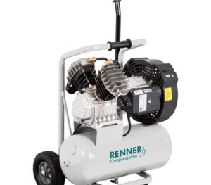 Kompresor olejowy, dwutłokowy, jednostopniowy, wydajność: 250l/min, ciśnienie max.: 10 bar, moc silnika: 2,2kW, zasilanie: 230V, pojeność zbiornika: 24l, wymiary: 660x545x800mm, waga: 51kg, poziom hałasu: 93dB(A)