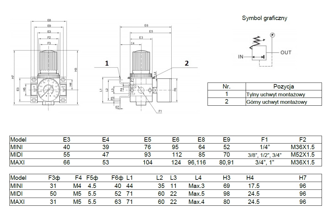 Reduktor, G3/8″ Reduktor, G3/8″