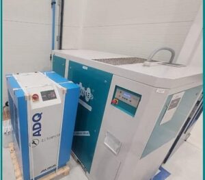 Wynajem sprężarki RSF 45D, napęd bezpośredni, z falownikiem, wydajność przy 10abr: 1,9-6,92m3/min, wymiary: 1917x981x1756mm, waga: 1308kg, cena za 1 dzień Wynajem sprężarki RSF 45D, napęd bezpośredni, z falownikiem, wydajność przy 10abr: 1,9-6,92m3/min, wymiary: 1917x981x1756mm, waga: 1308kg, cena za 1 dzień