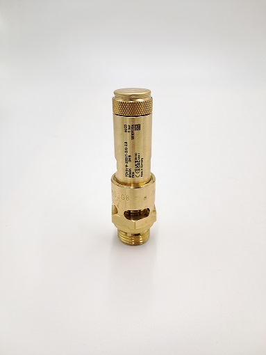 Zawór bezpieczenstwa TÜV, przepustowość przy 7bar: 451 Nm3/h, 1/2″, potwierdzenie nastawy Zawór bezpieczenstwa TÜV, przepustowość przy 7bar: 451 Nm3/h, 1/2″, potwierdzenie nastawy