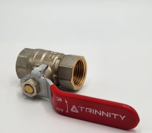 Zawór kulowy 1/2″ mufowy, PN40, temp. max.:180stC