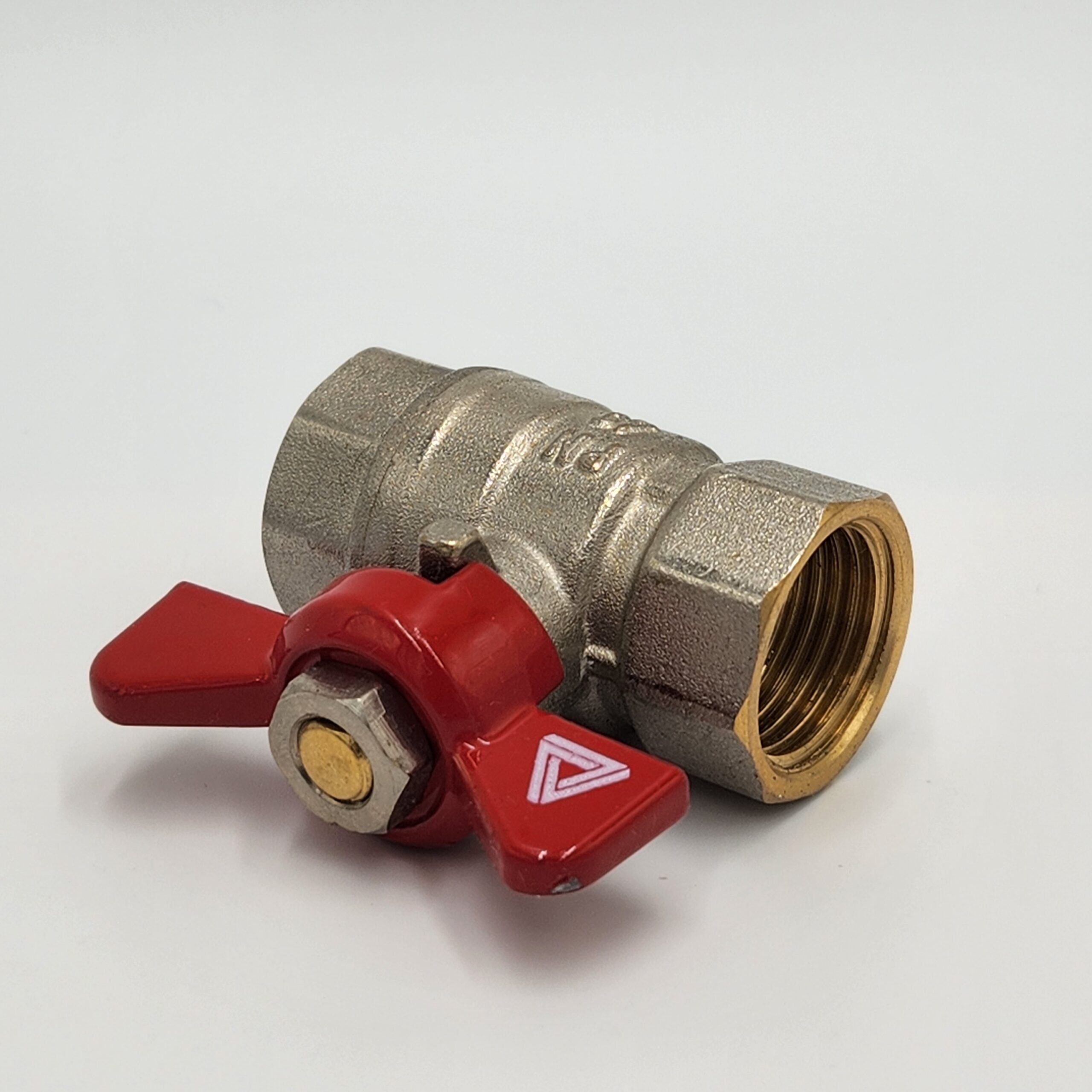 Zawór kulowy 1/2″ mufowy, motylek,PN40, temp. max.:180stC Zawór kulowy 1/2″ mufowy, motylek,PN40, temp. max.:180stC