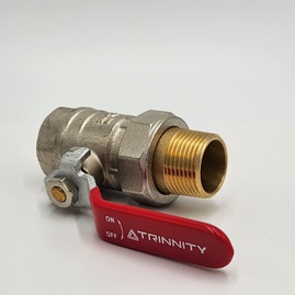 Zawór kulowy 3/4″ z półśrubunkiem, PN40, temp. max:180stC Zawór kulowy 3/4″ z półśrubunkiem, PN40, temp. max:180stC