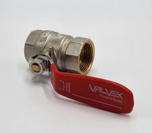 Zawór kulowy niklowany ORO z dławikiem z dźwignią stalową (wersja N-N) 1″, PN16