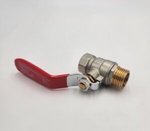 Zawór kulowy niklowany ORO z dławikiem z dźwignią stalową (wersja N-W) 1/2″, PN16