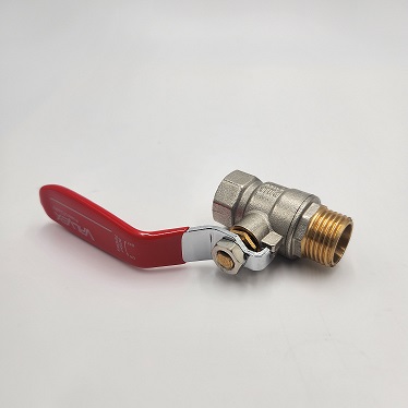 Zawór kulowy niklowany ORO z dławikiem z dźwignią stalową (wersja N-W) 1/2″, PN16 Zawór kulowy niklowany ORO z dławikiem z dźwignią stalową (wersja N-W) 1/2″, PN16