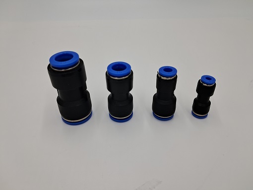 Złączka wtykowa przelotowa redukcja do węża ø 16/ ø 12 Złączka wtykowa przelotowa redukcja do węża ø 16/ ø 12