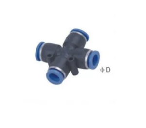 Czwórnik wtykowy X do węża ø 8