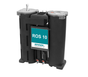 Separator woda olej, wydajność układu 10m3/min, przyłącza: wej. 2×1/2″, wyj.1×1″, wymiary: 650x240x750mm, waga: 17kg Separator woda olej, wydajność układu 10m3/min, przyłącza: wej. 2×1/2″, wyj.1×1″, wymiary: 650x240x750mm, waga: 17kg