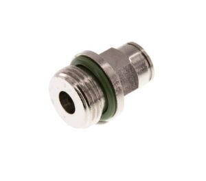 Złączka wtykowa prosta GZ3/8″ do węża ø 12, Viton do +150°C Złączka wtykowa prosta GZ3/8″ do węża ø 12, Viton do +150°C