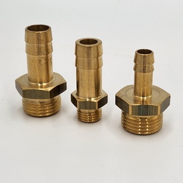 Króciec na wąż GW1/4″ do ø4, 16 bar, mosiądz Króciec na wąż GW1/4″ do ø4, 16 bar, mosiądz