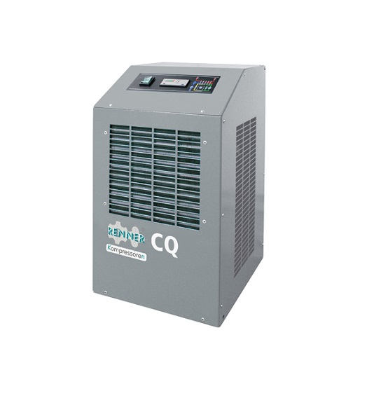 Osuszacz ziębniczy CQ0180AB, przepływ przy 7bar: 3,00m3/min, przyłącze: 11/4″, wymiary: 470x660x870mm, waga: 55kg Osuszacz ziębniczy CQ0180AB, przepływ przy 7bar: 3,00m3/min, przyłącze: 11/4″, wymiary: 470x660x870mm, waga: 55kg