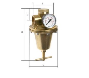 Reduktor wysokociśnieniowy, przyłącze: 1″, zakres regulacji: 0,5-16 bar, ciśnienie max.: 40bar, zakres temp.:-10°C/+90°C Reduktor wysokociśnieniowy, przyłącze: 1″, zakres regulacji: 0,5-16 bar, ciśnienie max.: 40bar, zakres temp.:-10°C/+90°C