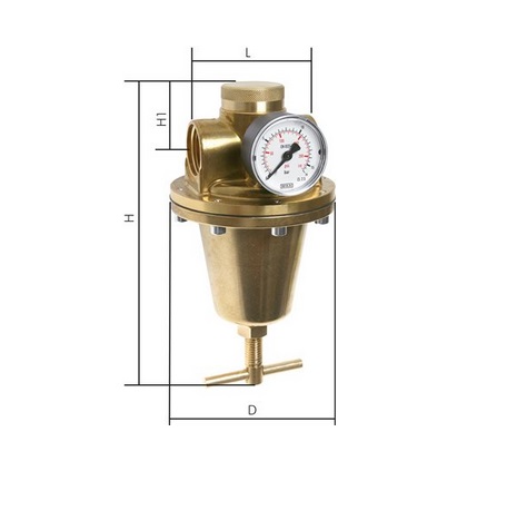 Reduktor wysokociśnieniowy, przyłącze: 1″, zakres regulacji: 0,5-6 bar, ciśnienie max.: 40bar, zakres temp.:-10°C/+90°C Reduktor wysokociśnieniowy, przyłącze: 1″, zakres regulacji: 0,5-6 bar, ciśnienie max.: 40bar, zakres temp.:-10°C/+90°C