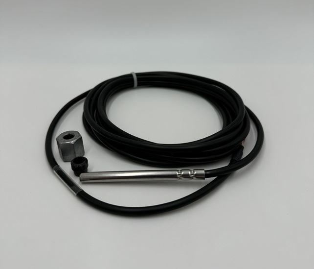 Czujnik temperatury KTY RENNER nr 10466, do RENNERtronic z pierścieniem zacinającym i sześciokątną nakrętką Czujnik temperatury KTY RENNER nr 10466, do RENNERtronic z pierścieniem zacinającym i sześciokątną nakrętką