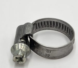 Opaska ślimakowa 12-22mm, szerokość: 9mm, stal nierdzewna