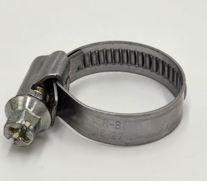 Opaska ślimakowa 16-27mm, szerokość: 9mm, stal nierdzewna