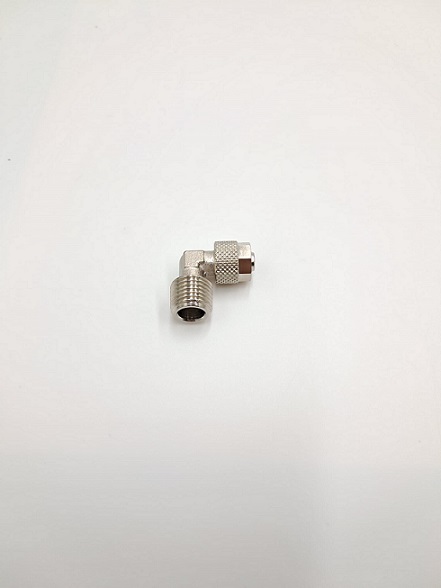 Złączka kątowa skręcana, GZ 1/4″-przewód ø8x6mm Złączka kątowa skręcana, GZ 1/4″-przewód ø8x6mm