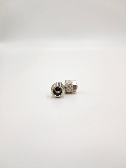 Złączka kątowa skręcana, GZ 3/8″-przewód ø8x6mm Złączka kątowa skręcana, GZ 3/8″-przewód ø8x6mm