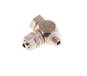 Złączka kątowa skręcana, GZ M5-przewód ø6x4mm Złączka kątowa skręcana, GZ M5-przewód ø6x4mm