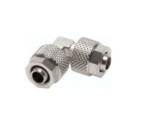 Złączka kątowa skręcana -przewód ø6x4mm Złączka kątowa skręcana -przewód ø6x4mm