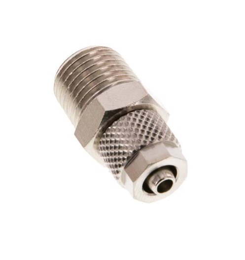 Złączka prosta skręcana GZ3/8″-przewód ø6×4 Złączka prosta skręcana GZ3/8″-przewód ø6×4