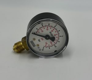 Manometr D50, zakres pomiarowy: 0-10bar, przyłącze dolne 1/4″ Manometr D50, zakres pomiarowy: 0-10bar, przyłącze dolne 1/4″