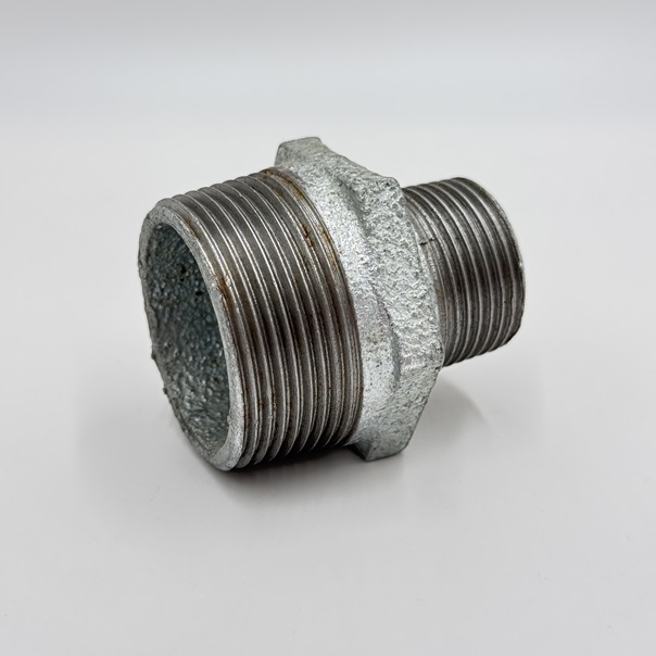 Nypel redukcyjny ocynkowany GZ 11/2″ – GZ 11/4″ Nypel redukcyjny ocynkowany GZ 11/2″ – GZ 11/4″