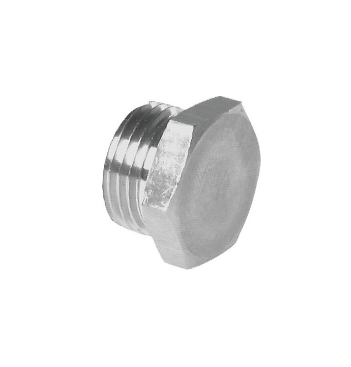 Korek z łbem sześciokątnym, 1/2″, stal nierdzewna, 40bar Korek z łbem sześciokątnym, 1/2″, stal nierdzewna, 40bar