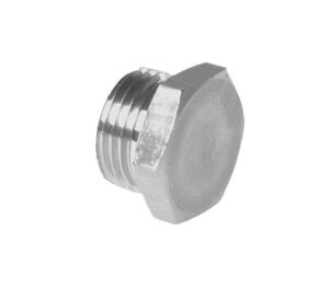 Korek z łbem sześciokątnym, 1″, stal nierdzewna, 40bar Korek z łbem sześciokątnym, 1″, stal nierdzewna, 40bar