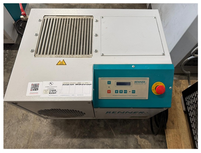 Wynajem sprężarki RS-B 5,5, napęd pasowy, wydajność przy 10bar: 0,74m3/min, wymiary: 716x536x540mm, waga: 159kg, cena za 1 dzień Wynajem sprężarki RS-B 5,5, napęd pasowy, wydajność przy 10bar: 0,74m3/min, wymiary: 716x536x540mm, waga: 159kg, cena za 1 dzień