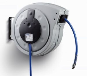 Zwijacz przewodu sprężonego powietrza MAVEL Roll MEGA AIR/16 , długosć: 15+1m, średnica: 12x14mm, PU – Mavel Zwijacz przewodu sprężonego powietrza MAVEL Roll MEGA AIR/16 , długosć: 15+1m, średnica: 12x14mm, PU – Mavel