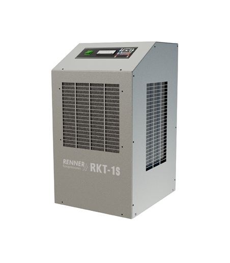 Osuszacz ziębniczy RENNER RKT-1S 1000 SP, przepływ przy 7bar: 16,67m3/min, przyłącze: 2″, wymiary: 645x920x1,055mm, waga: 128kg, z automatycznym spustem kondensatu Osuszacz ziębniczy RENNER RKT-1S 1000 SP, przepływ przy 7bar: 16,67m3/min, przyłącze: 2″, wymiary: 645x920x1,055mm, waga: 128kg, z automatycznym spustem kondensatu